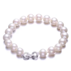 100% Natural Near Round Pearl Bracelet