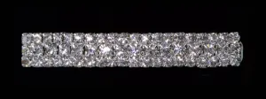 #12705 - 3 Row Rectangle Barrette