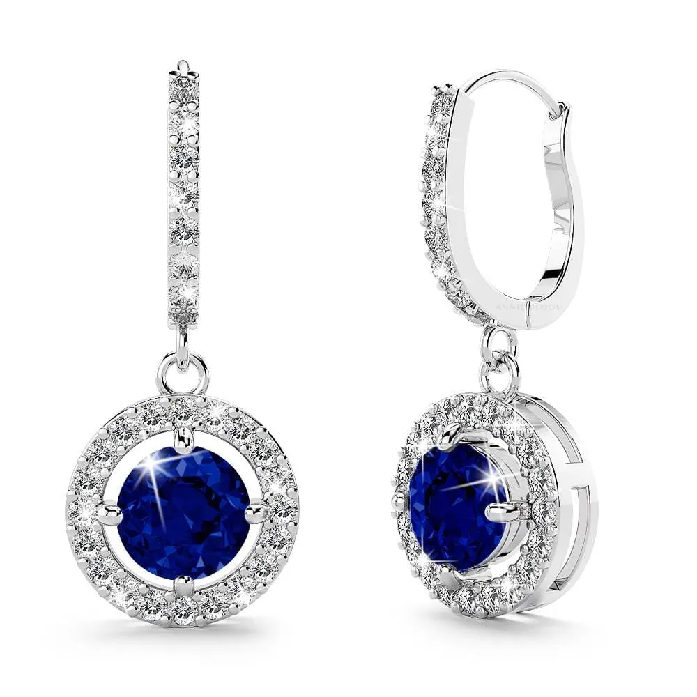 Charlote Bloom Earrings in Sapphire