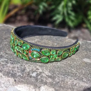 Diadem Boho Chic Green