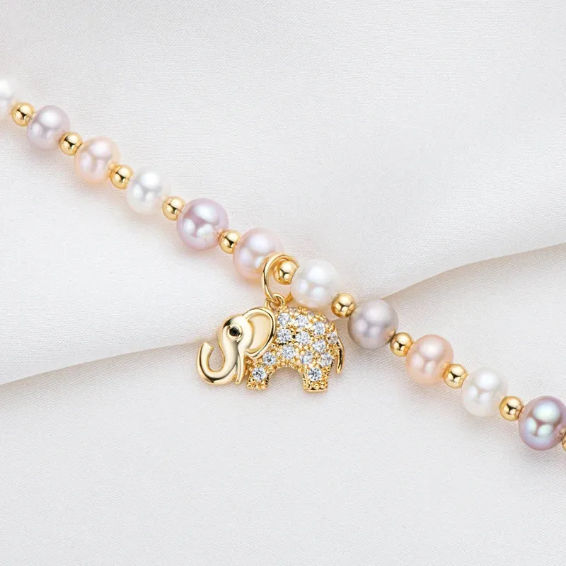 Elegance Unfolded: 14K Pearl Gleams