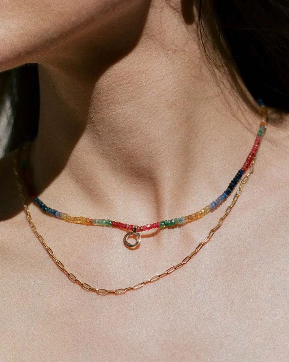 Hydra Multi Gemstone Beaded Necklace