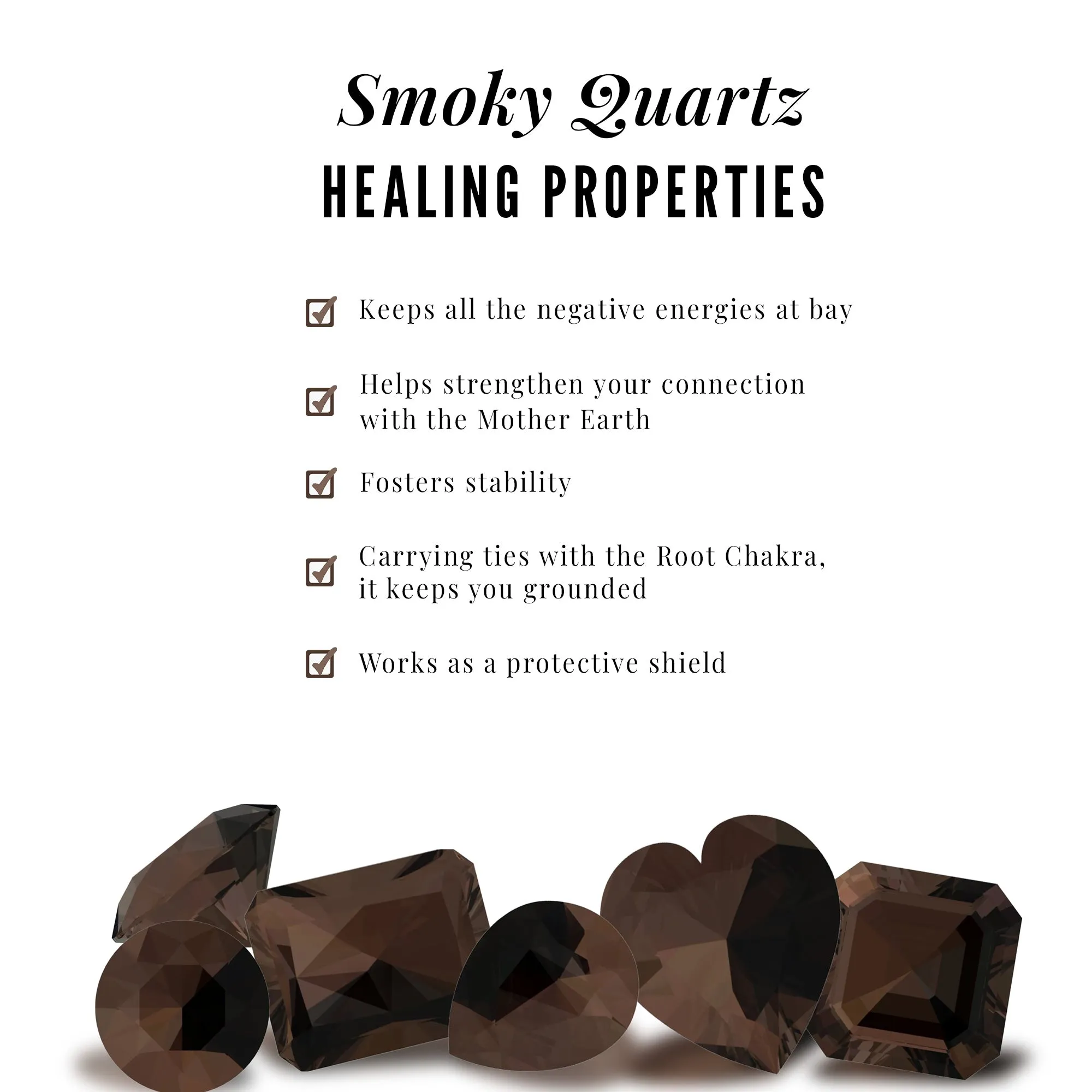 Marquise Cut Smoky Quartz Solitaire Stud Earrings