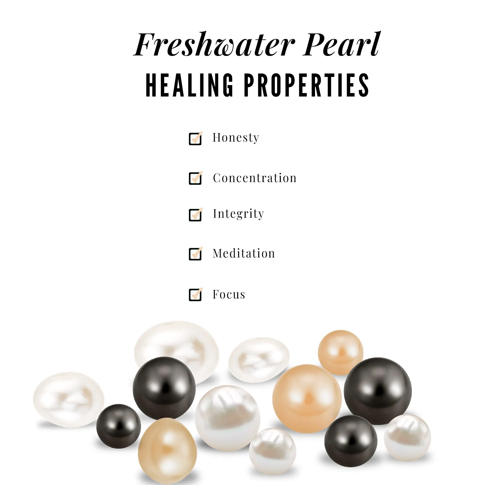 Real Freshwater Pearl and Diamond Drop Pendant Necklace