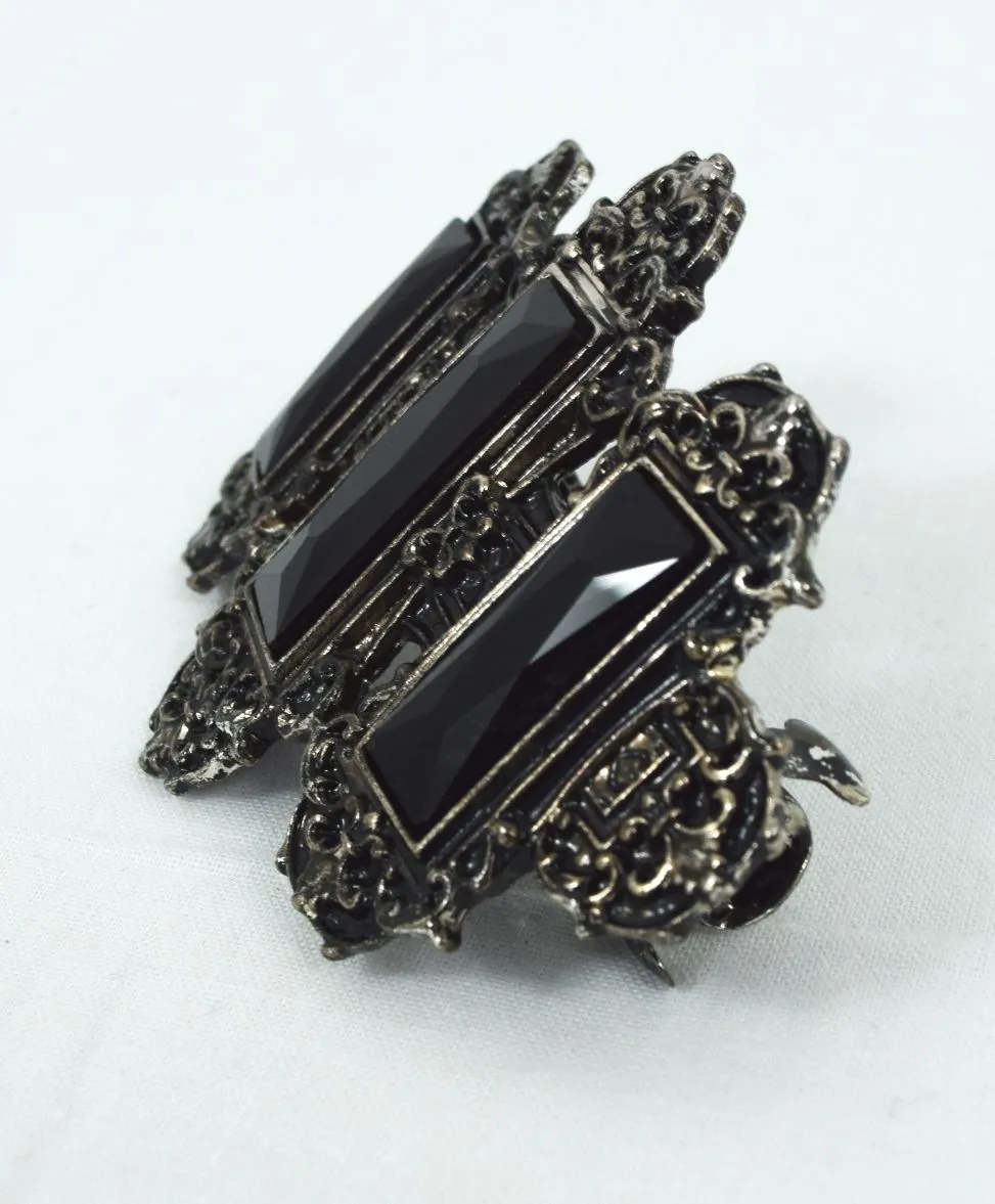 Restyle Gothic Victorian - Victorian Hair Barrette - Vivian Gothic Hairclip