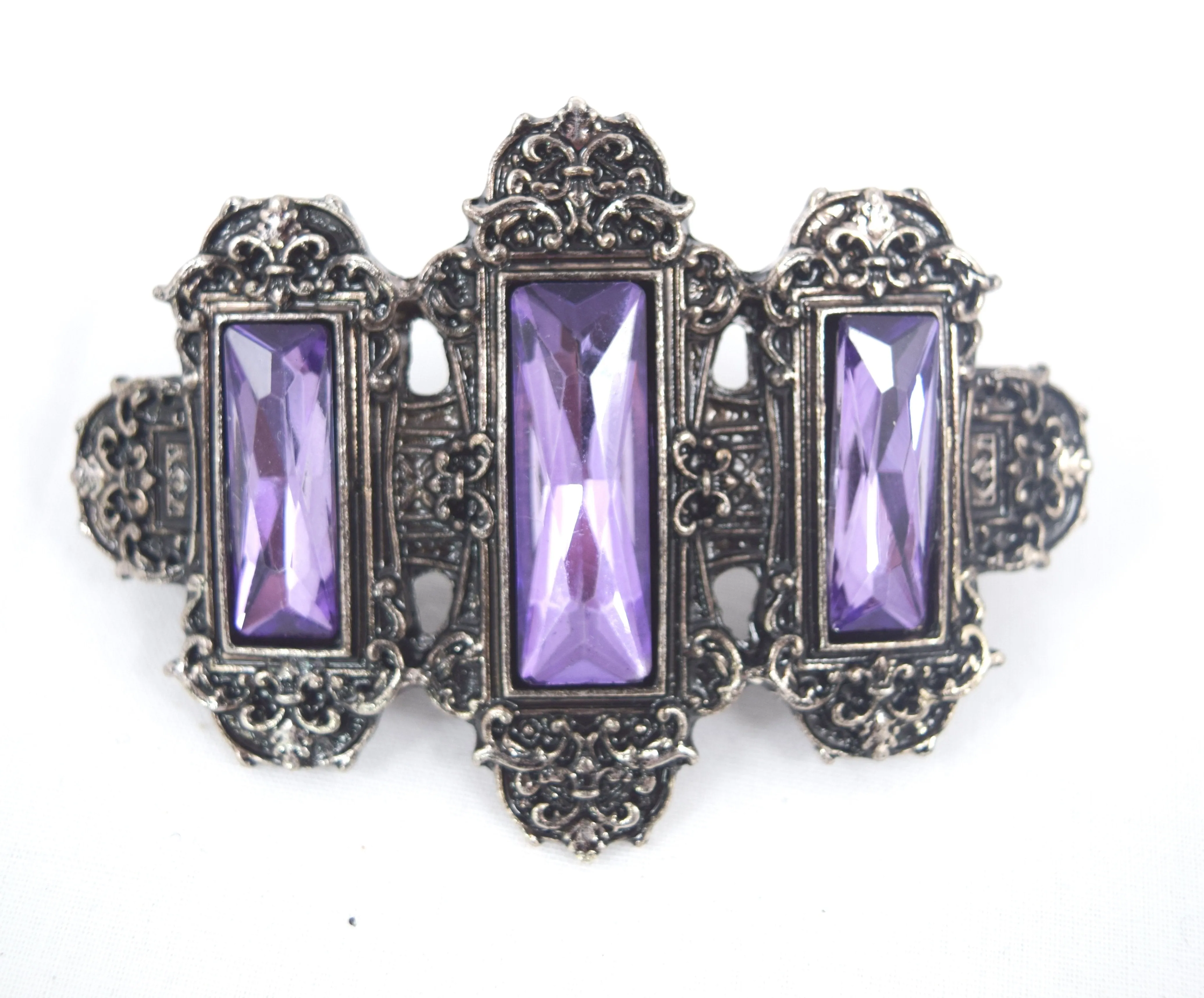 Restyle Gothic Victorian - Victorian Hair Barrette - Vivian Gothic Hairclip