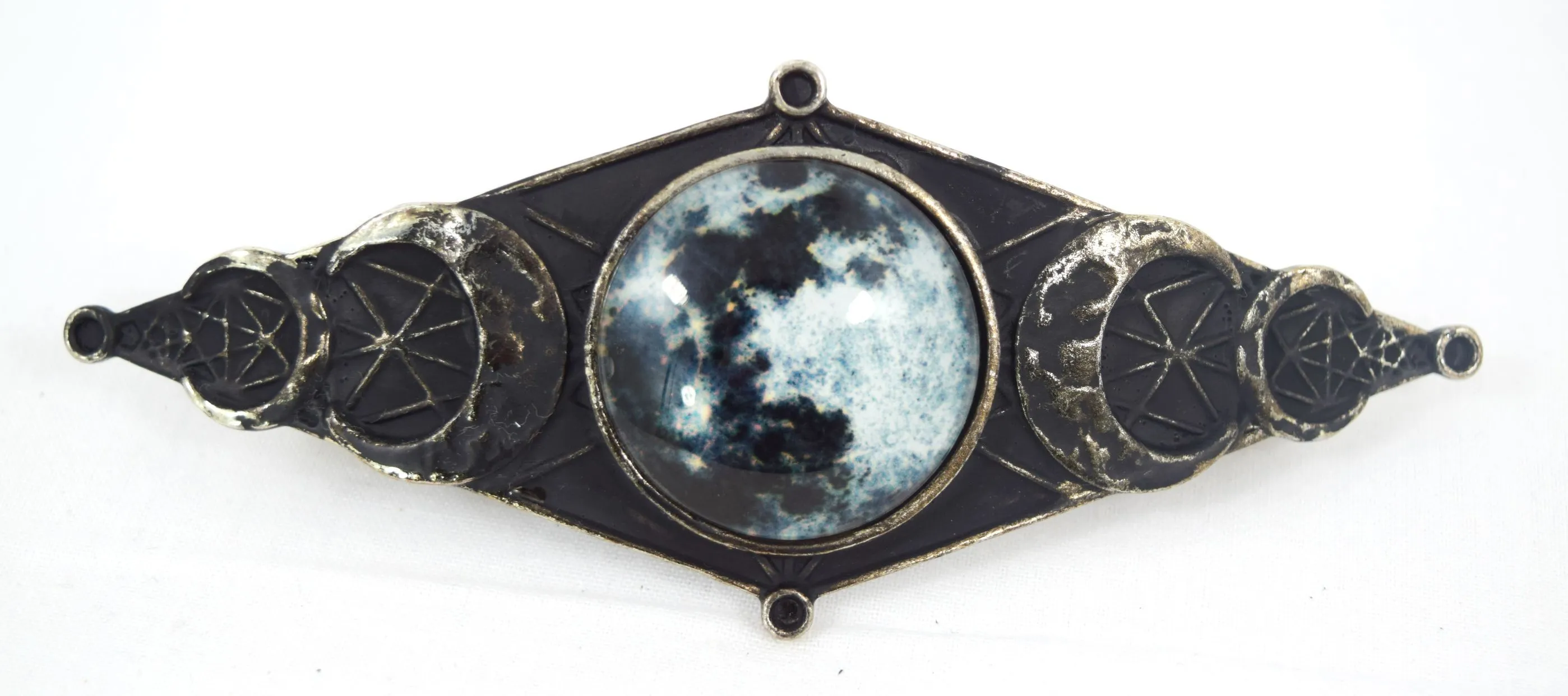Restyle Moon Geometry Full Moon Magic Barrette Hair Clip