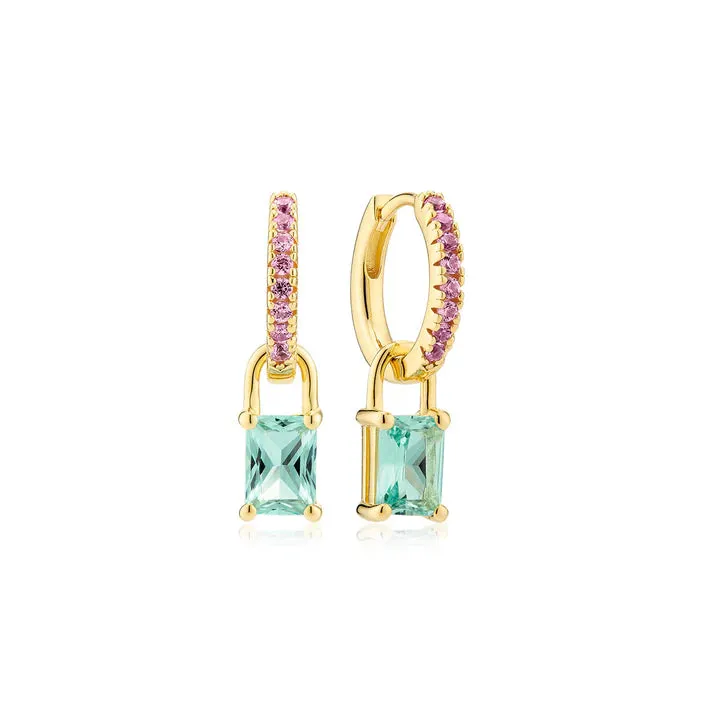Sif Jakobs Limited Edition 18K Gold Plated Earrings Roccanova