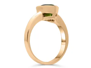 Tourmaline "Love You" Ring