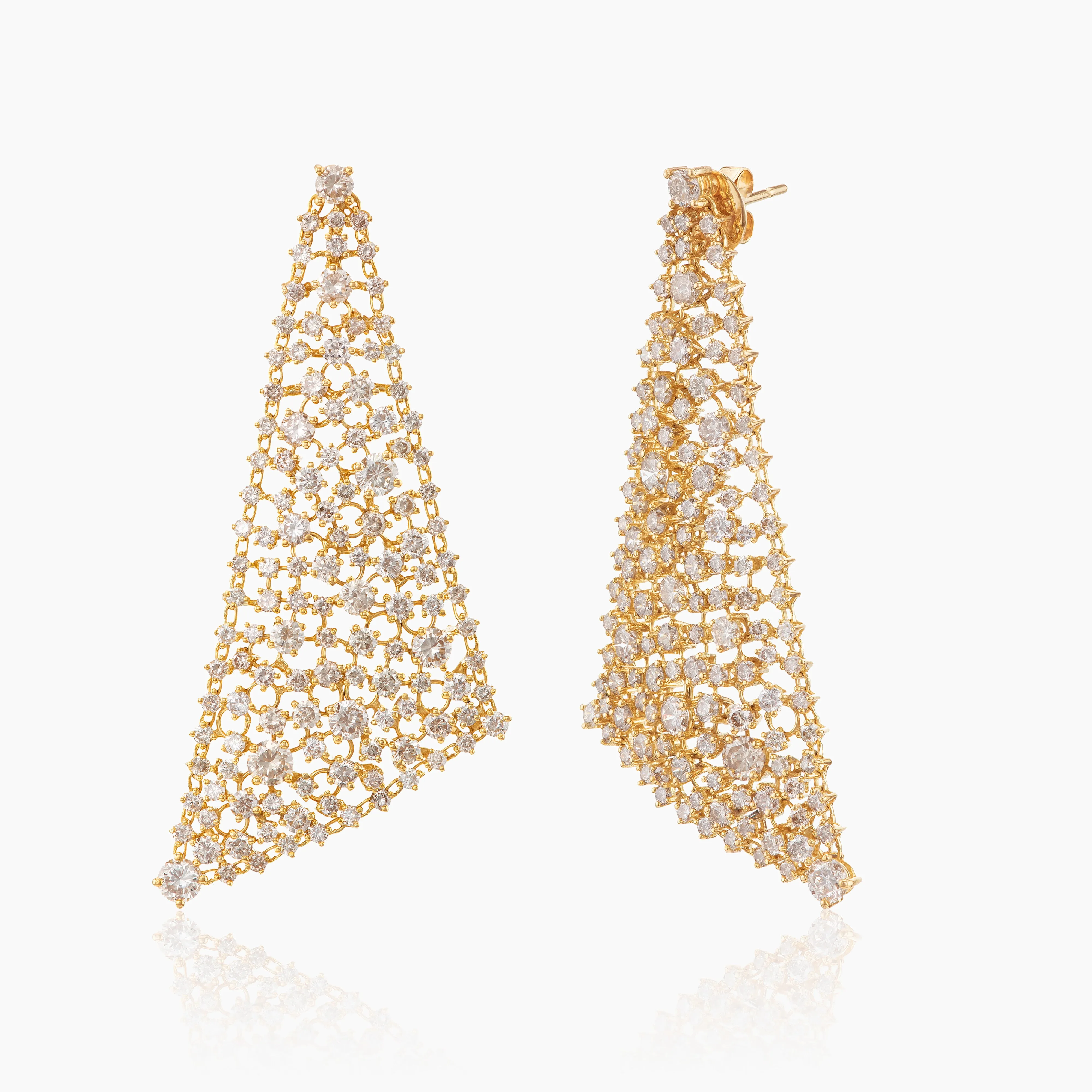 Wings of Celeste Diamond Earrings