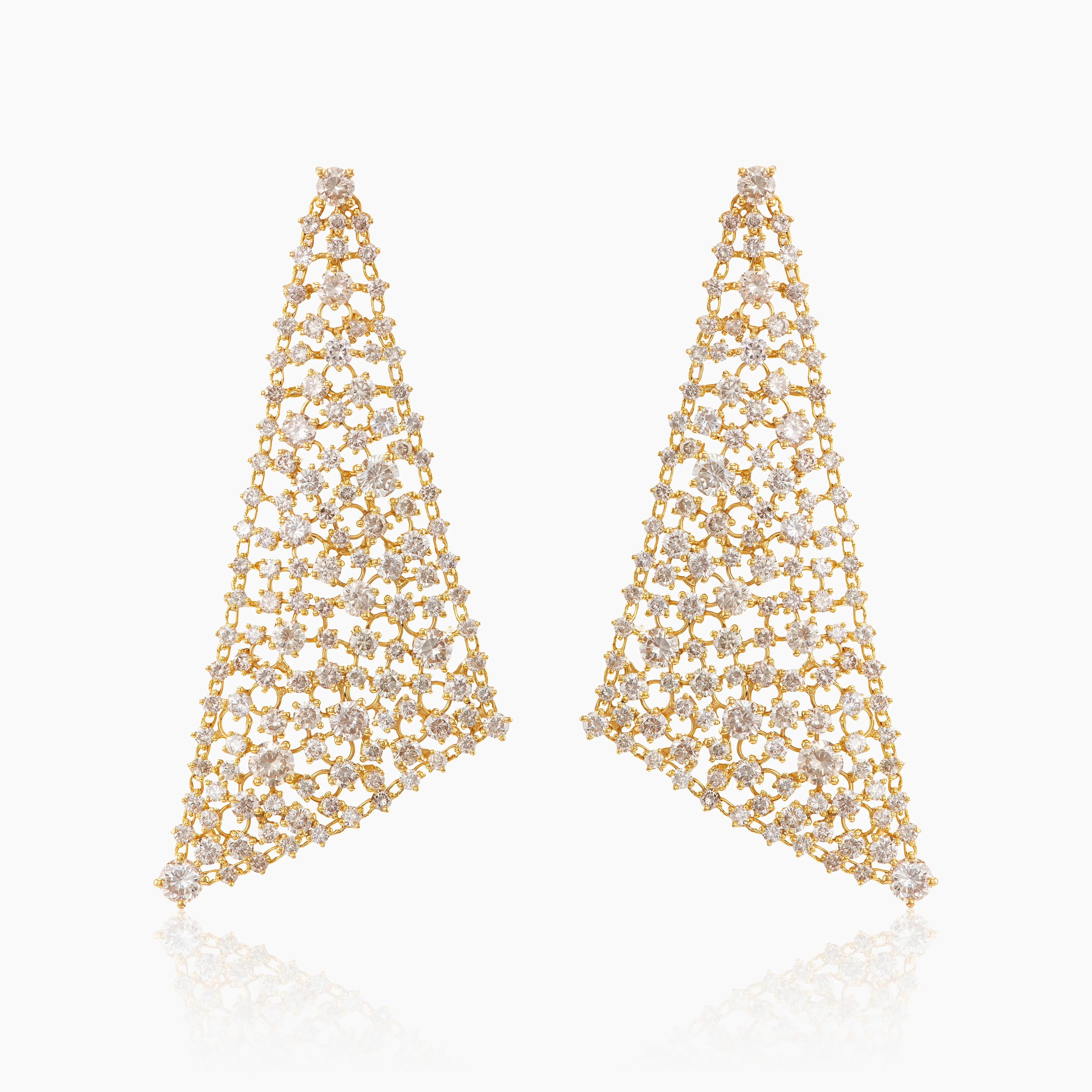 Wings of Celeste Diamond Earrings