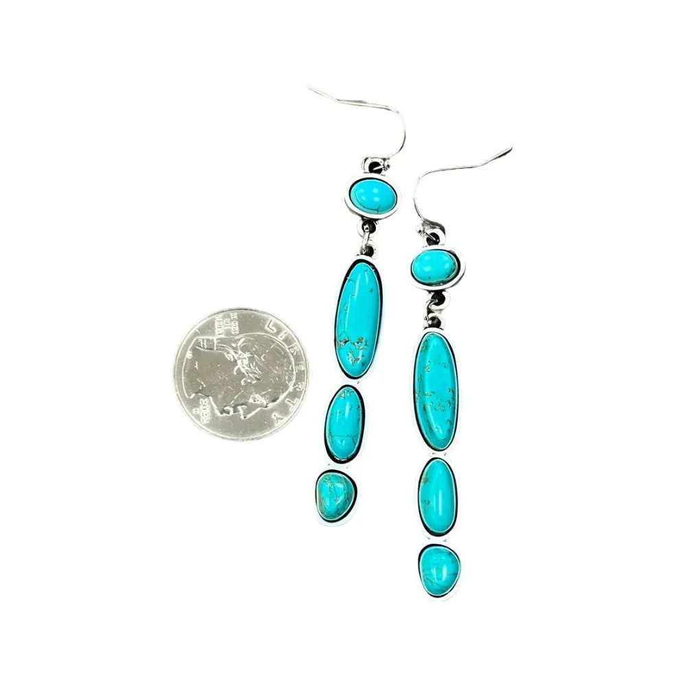 Women's Isac Turquoise Earrings 724770